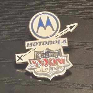 Motorola Super Bowl XXXIV (34) Enamel Pin